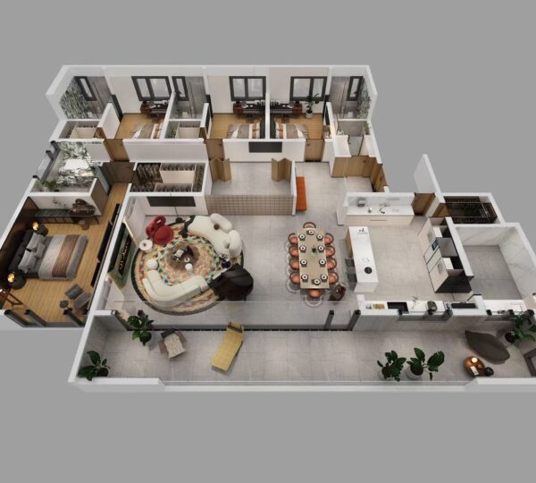 4 Bedroom All Ensuite floor plan