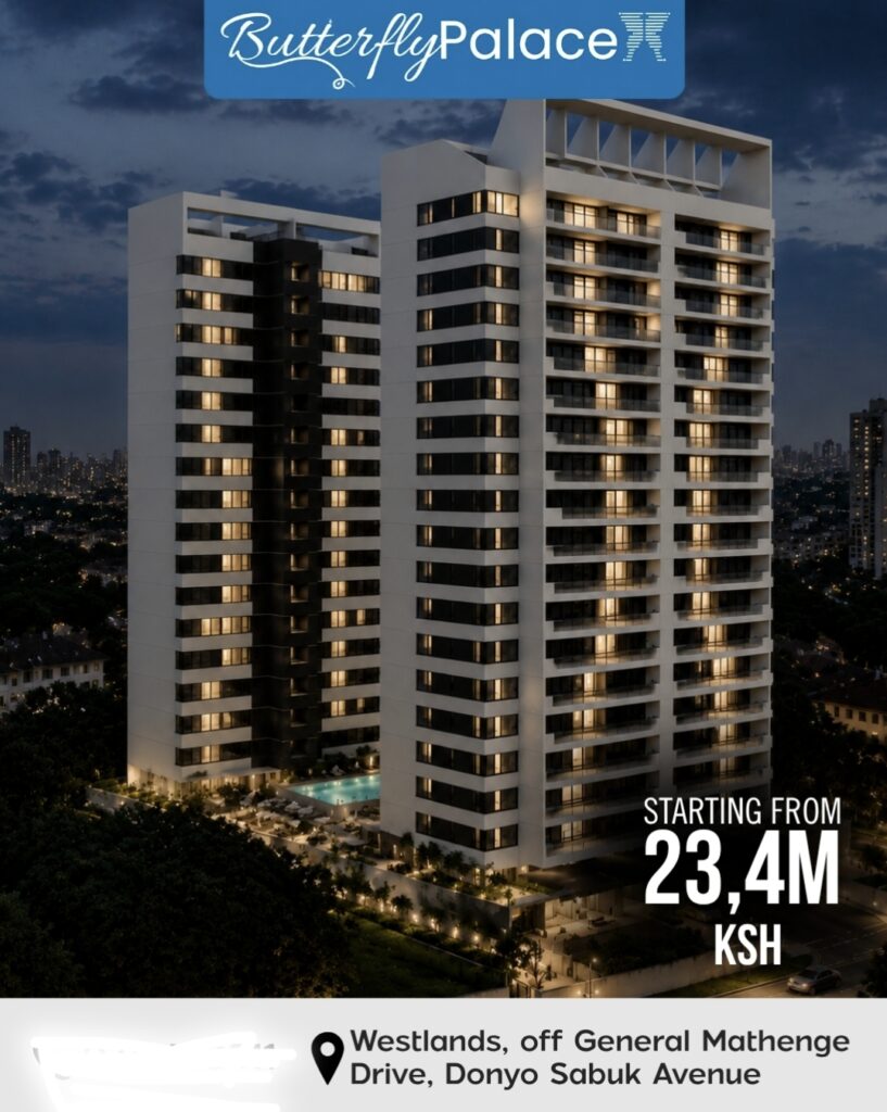 Butterfly Palace Westlands- 2,3 and 4 bedrooms(plus DSQ)