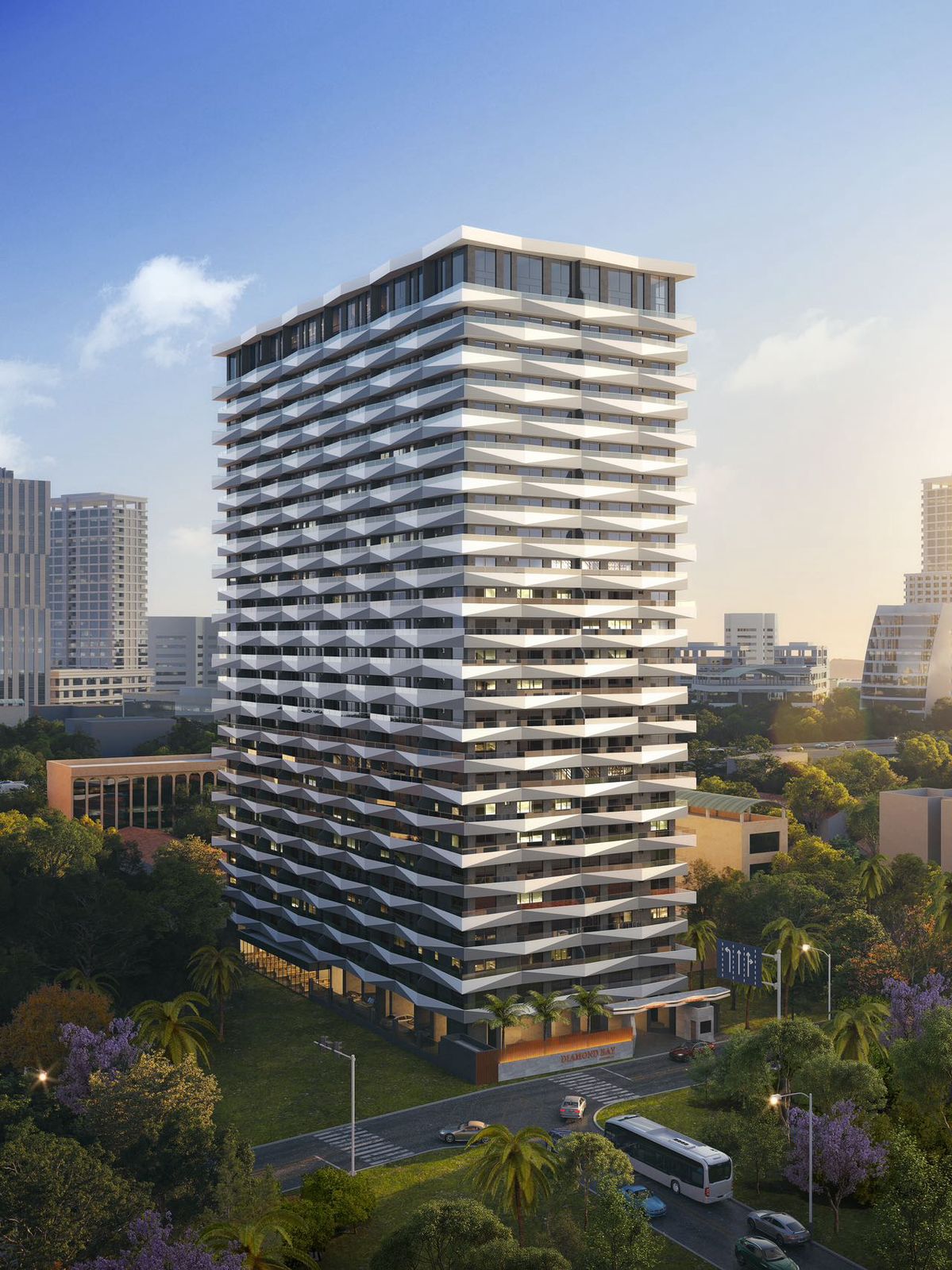 Diamond Bay -Elegant 1,2,3,4&5 Beds(Study,DSQ and Duplexes)