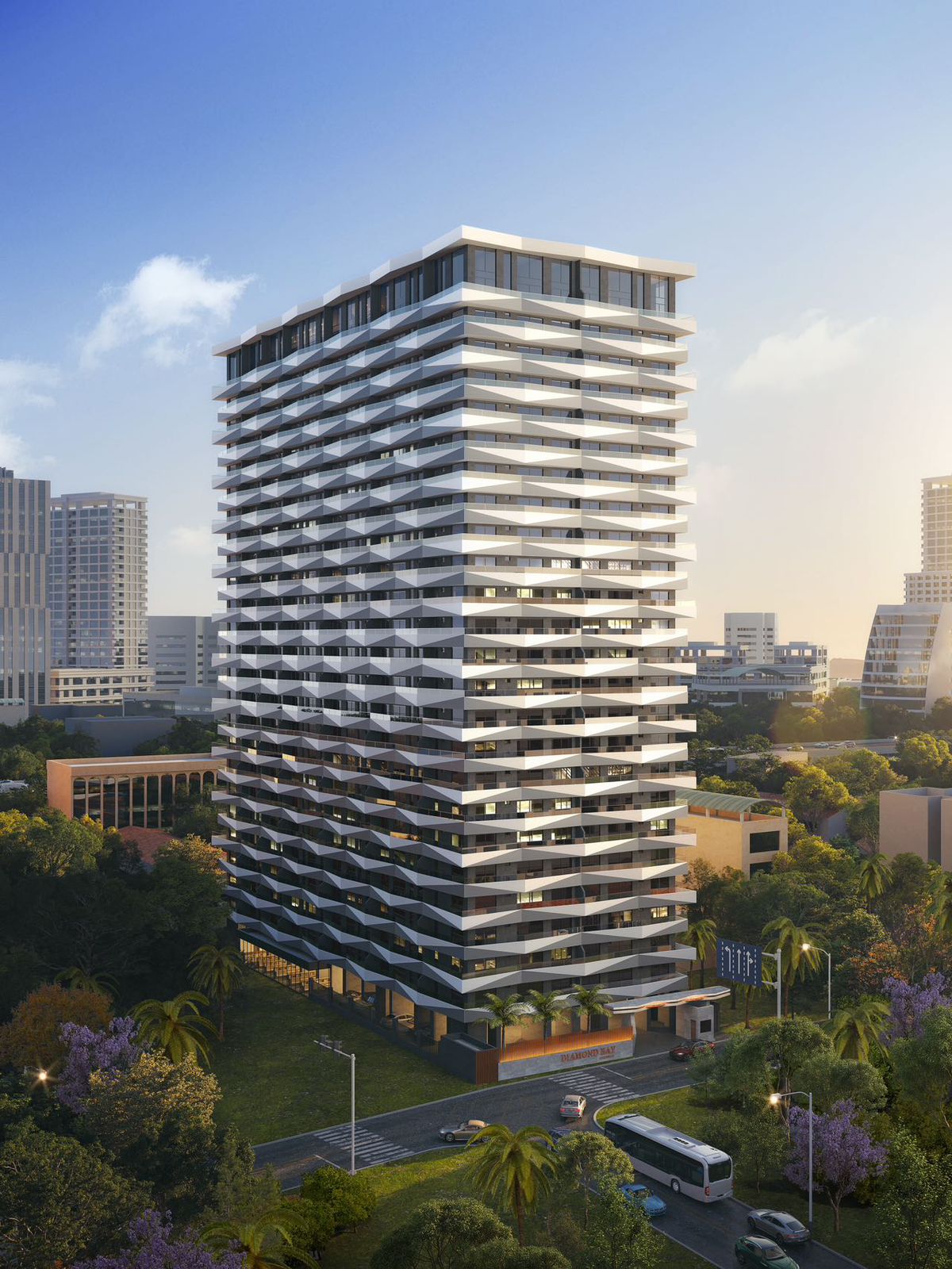 Diamond Bay -Elegant 1,2,3,4&5 Beds(Study,DSQ and Duplexes)