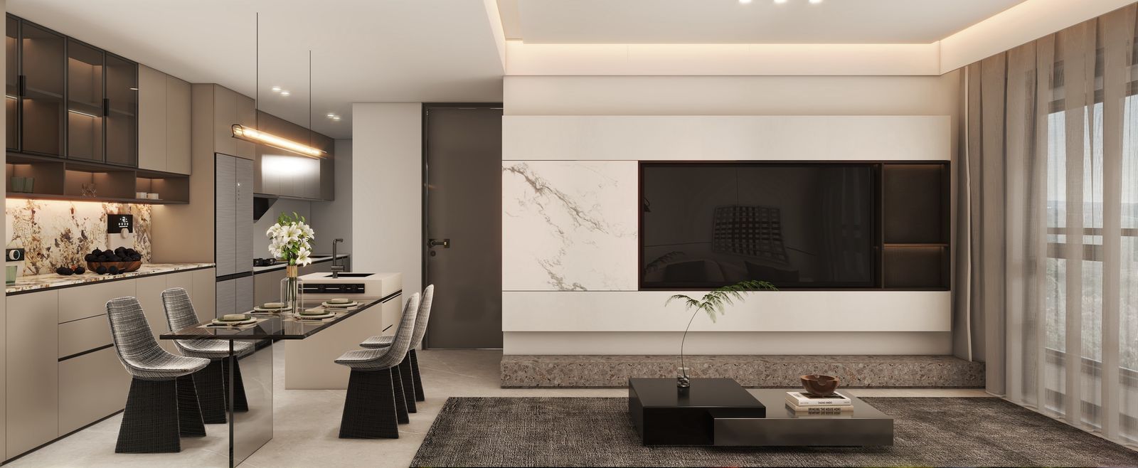 Diamond Bay -Elegant 1,2,3,4&5 Beds(Study,DSQ and Duplexes)