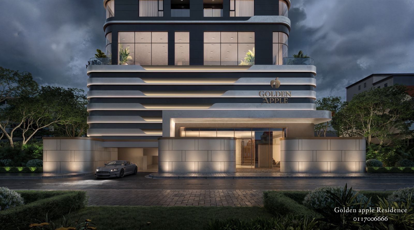 Golden Apple Residence-1 bed, 1 bed plus study 2 and 3 beds